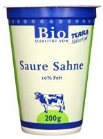 TERRA Saure Sahne 10% Fett 200g, Bio