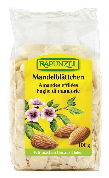 Rapunzel Mandelblättchen, 100g, Bio