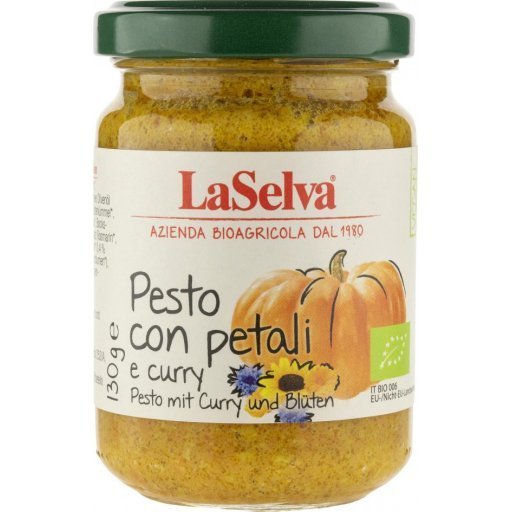 Pesto mit Curry und Blüten 130g
