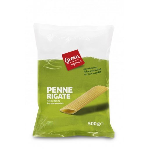 GREEN Penne Rigate, hell 500g